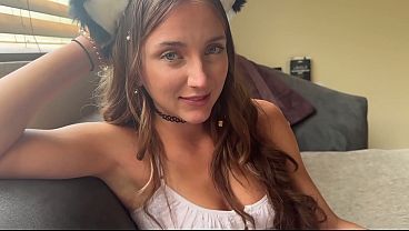 Squirting Slut Trick-or-treater ~ Macy Meadows Fucks The Neighbor ~ Scott Stark