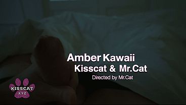 Step Mom Catches Step Dad Pumping Step Daughter Amber Kawaii Full Of Cum, Then Fucks Him Rough In The Shared Bed