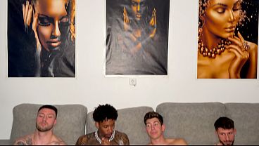 Interracial Gangbang: Dvp With A Desperate, Horny Indian Slut