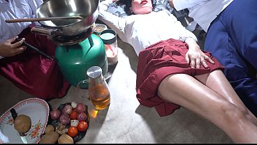 Xxx Kitchen Mein Desi Step Sister Ke Saath Sexy Indian Style, Hot Aur Erotic Hindi Mein Step Sister Ka Maza