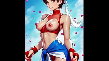 Mujeres Anime Desnudándose Con Lujuria Y Pasión