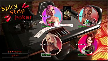 Spicy Strip Poker Ep 4: Strip Poker Hentai Game – Jessica, That Hot Blonde College Slut