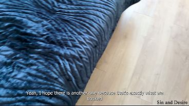 Arab Stepmom Sizes Up Her Stepson’s Uncut Cock, Calling It Bigger Than Her Husband’s, In Their Shared Hotel Room