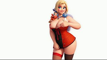Granny Carmen’s Harley Quinn: A Nasty, Filthy Puddin’-free Ride – An Ai Animated Fuck-fest