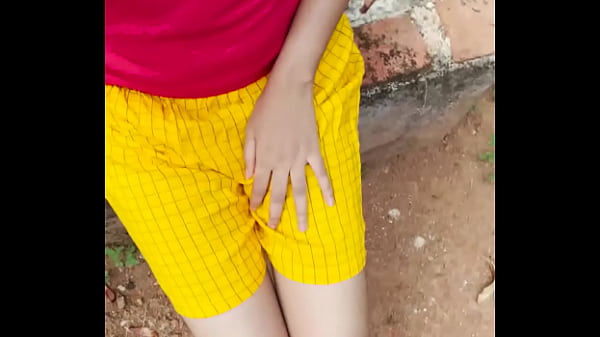 Desi Babe Ananya Panday Getting Wild And Wet All Alone Outside