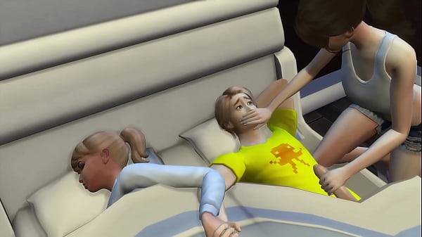Hidden Mouth Action Leads Straight Into A Wild Threesome Finish
