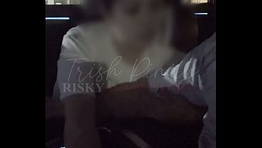 Trish Pinay Gets Wild In The Car, Stroking His Cock Dry Then Swallowing Every Hot Drop Of Cum.