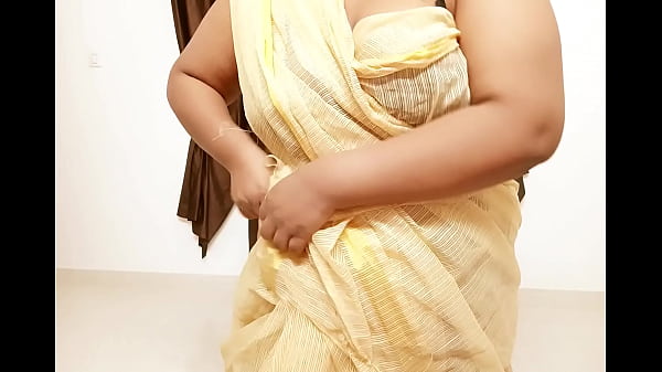 Chubby Asian Aunty Baring Her Big, Round Tits
