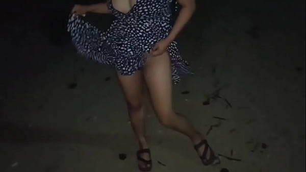 Risky Filipina Night Fuck On The Shoreline