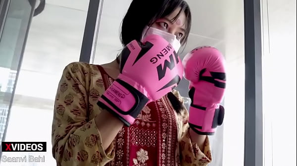 Desi Ufc Fighter Girl Throws Punches Like A Total Pro—raw, Sweaty, And Unstoppable