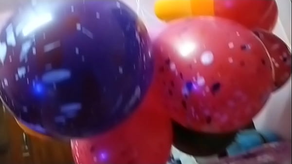 Indian Balloon, Ready To Pop With Hot, Wet Pressure