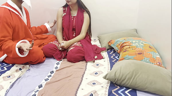 New Year 2026 Ki Raat, Sexy Saarabhabhi Ka Dirty Talk Aur Santa Ke Saath Garmi Bhari Roleplay, Hot Aur Horny Video