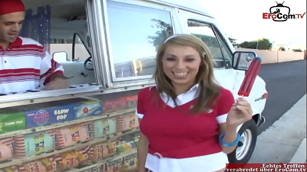 Naughty Schoolgirl Gets Picked Up On The Street For A Rough Car Fuck
