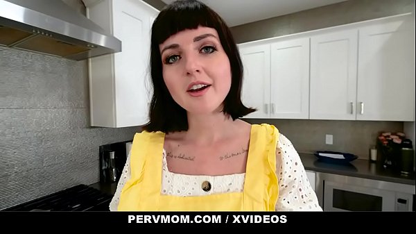 Stepmom Slams Stepson’s Hard Cock – Pervmom