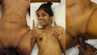 Pervert Fucks His Naked Desi Girlfriend’s Tight Wet Pussy Hard In A Hotel Room