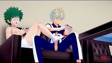 Bakugo And Deku’s Naughty Game Night – A Steamy Yaoi Manga Adventure