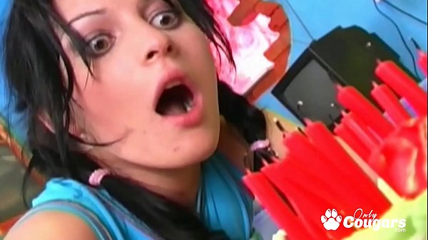 Teen Gets Her Tight Ass Pounded On Her Special Day – Anal Birthday Surprise