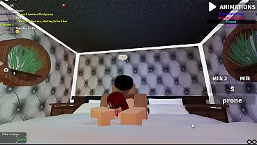 6 | Roblox Same Ebony Slut Crawls Back, Begging For Another Load Deep Inside