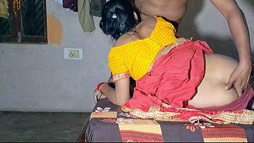 Hot Desi Bhabhi Gets Pounded Hard Doggystyle By Horny Devar