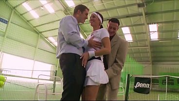 Fucking Massive Tits On That Athletic Slut