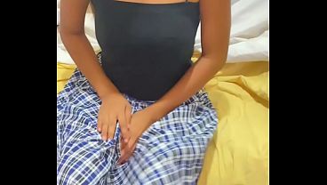 18-year-old Senior High Babe Lets Loose With Classmate In Naughty Playtime