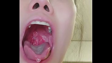 Raw Throat Drills: Tongue Deep, Gag Reflex Broken, Saliva Dripping, Uvula Abuse, Throat Training Till You Choke