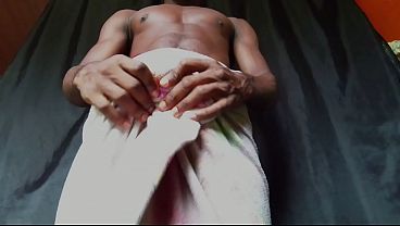 Pumping My Thick Black Cock Until I Explode.