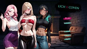Get Fucked And Empower A Hot Blond Witch | Hentai Clicker Game | Lich X Coven Demo 1