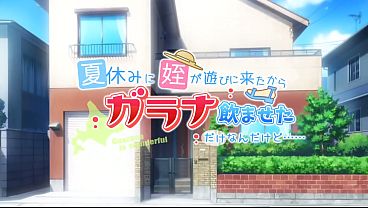 夏休みに遊びに来た姪っ子と、ガラナ飲ませてたらエッチな展開になっちゃった