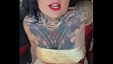 Step Mom Catches Step Son Stroking Himself In The Car With Her