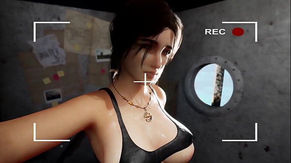 Lara Flaunts Her Tight Curves On The Boat, Stripping Down For The Camera In A Steamy 3d Hentai Game Scene.