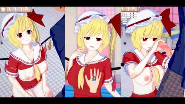 エロゲーコイカツ！東方フランドール・スカーレットのデカパイ揉みまくりh！3dcg巨乳激ピスアニメ【東方プロジェクト】【変態ゲーム】