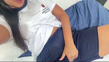 Aluna Surpreendida Se Tocando, Enviou Vídeo Quente Pro Professor.