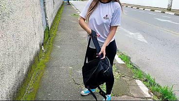 Aluna Pega Carona Com Professor E Dá O Cu Dentro Do Carro
