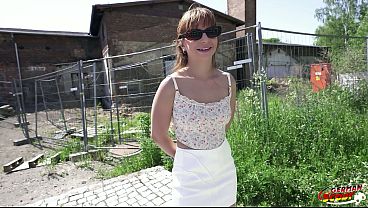 German Scout – Tiny Brazilian Fit Slut Cintia Lara Gets Fucked Raw At Outdoor Casting