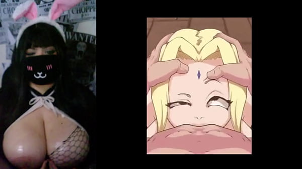 Bbw Goth With Huge Tits Getting Wet Watching Tsunade Hentai Compilation On Rule34