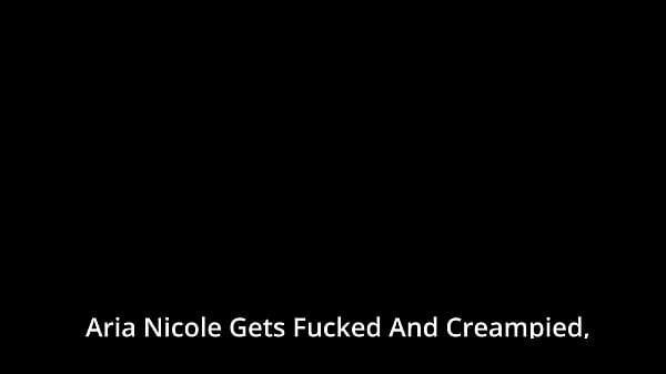 Aria Nicole Takes A Deep, Messy Creampie While You Watch Her Every Moan