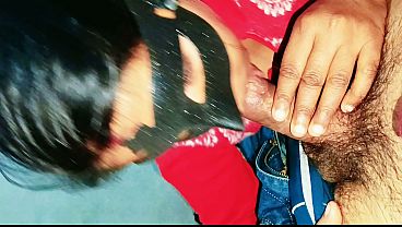 Indian Bhabhi Takes Big Black Cock Deep Down Her Throat Nonstop, Begging For A Hot Cum Load In Her Mouth – Nasty Oral Sex And Face Fucking Action