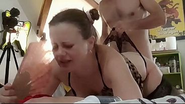 2566ss French Slut In Silky Satin And Lace Gets Fucked Raw