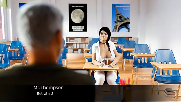 Anna, Teacher, Bend Over My Desk And Show Me How To Pass This Test. / Anna And Teacher, Trading Secrets For A Sweaty Grade.