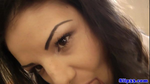 Stocking-clad Euro Slut Deepthroats A Wrinkly Old Man’s Cock