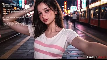 Korean Tourist Lost Her Wallet, I Stepped In To Help, And She Repaid Me With A Wild, Public Blowjob Right On The Street [ai]