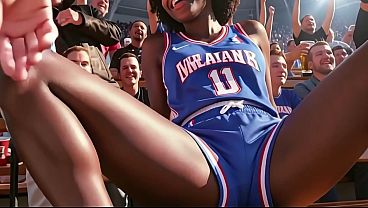 Black College Girl Gets Passed Around By The Whole Basketball Team – Ai Interactive Video