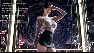 Asian Korean Slut Takes A Rough Fucking From An Ancient Old Man [ai]