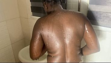 Black Ebony Pretty Pussy Housewife Gets Fucked Hard By Her Hubby’s Friend In The Bathroom