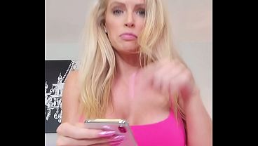 Your Stepmom Walks In On You Stroking Yourself To The Porn She Made