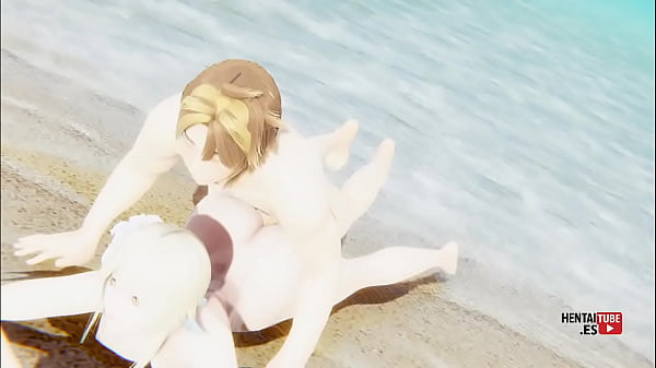 Genshin Impact Hentai – Lumine Gets Pounded Hard On The Beach – Asian Japanese Anime Manga Porn