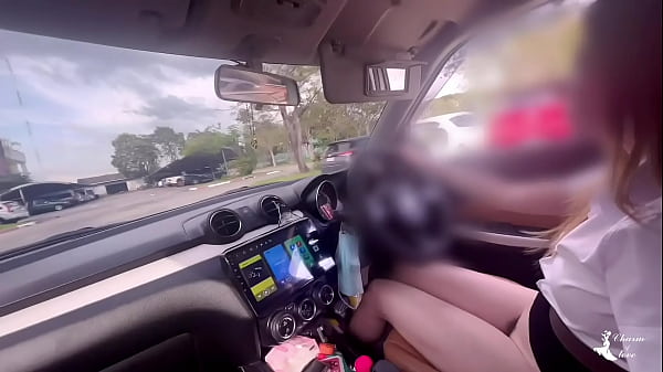Thai Student Touches Herself For A Stranger Peeking Through The Window.